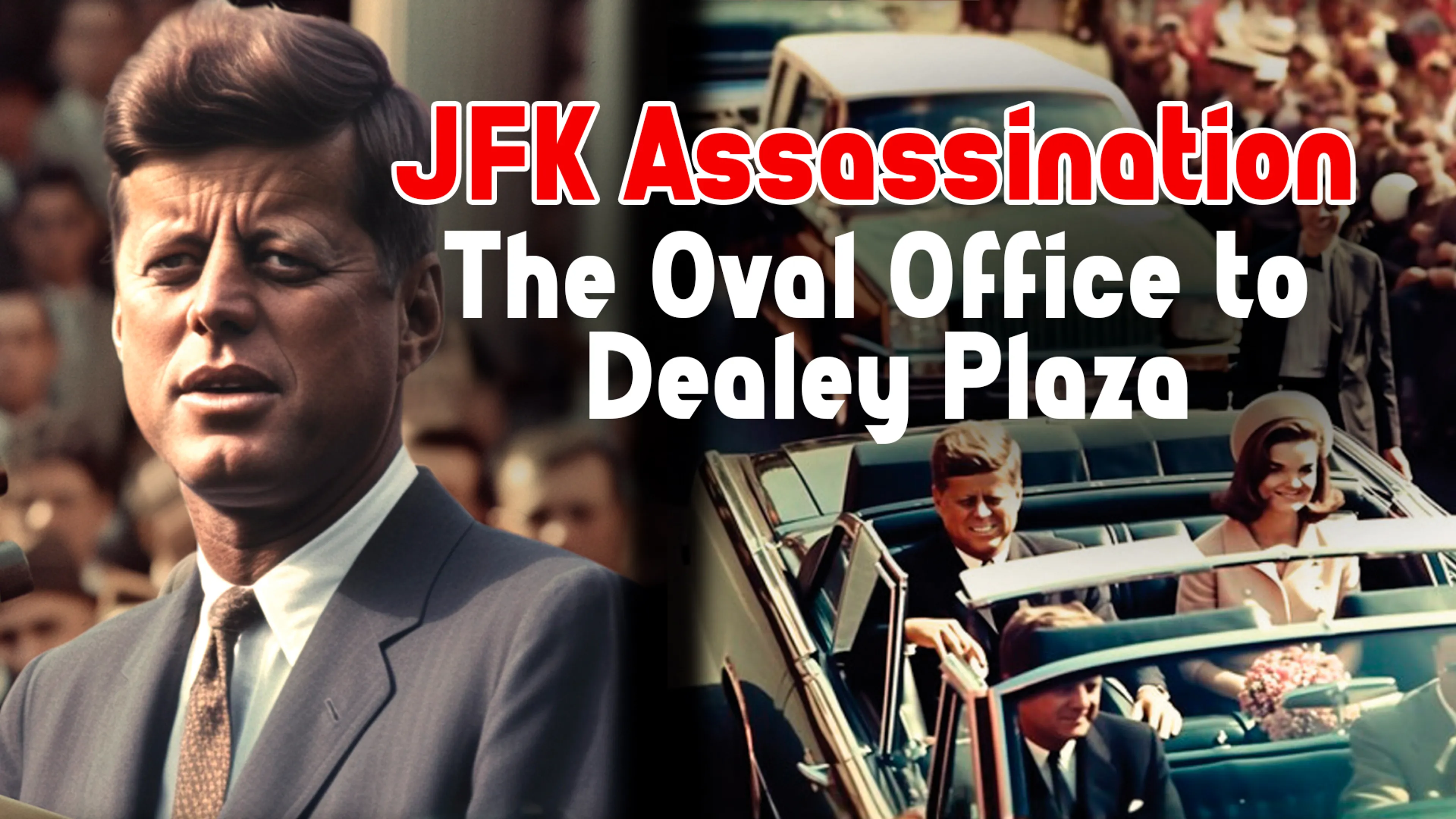 JFK Assassination: The Oval Office to Dealey Plaza poster